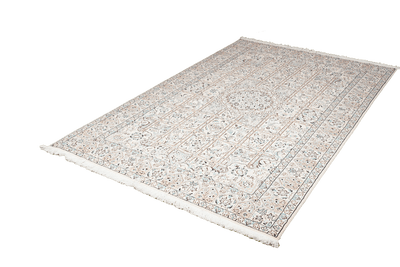 Nain 9La — Hand-knotted, 146x235 cm, Beige, 100% Virgin Wool | View 5