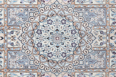 Nain 9La — Hand-knotted, 146x235 cm, Beige, 100% Virgin Wool | View 7