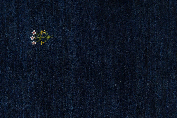 Gabbeh — Hand-knotted, 173x226 cm, Blue, 100% Virgin Wool | View 7