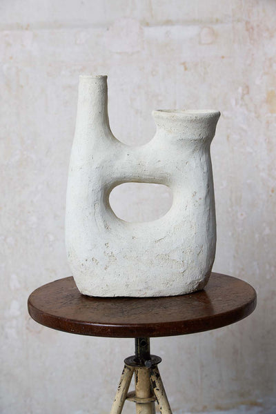 Unglazed Tamegroute Pipe Sculpture