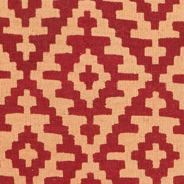 Kelim Gashgai — Handmade, 84x122 cm, Red, 100% Virgin Wool | View 4