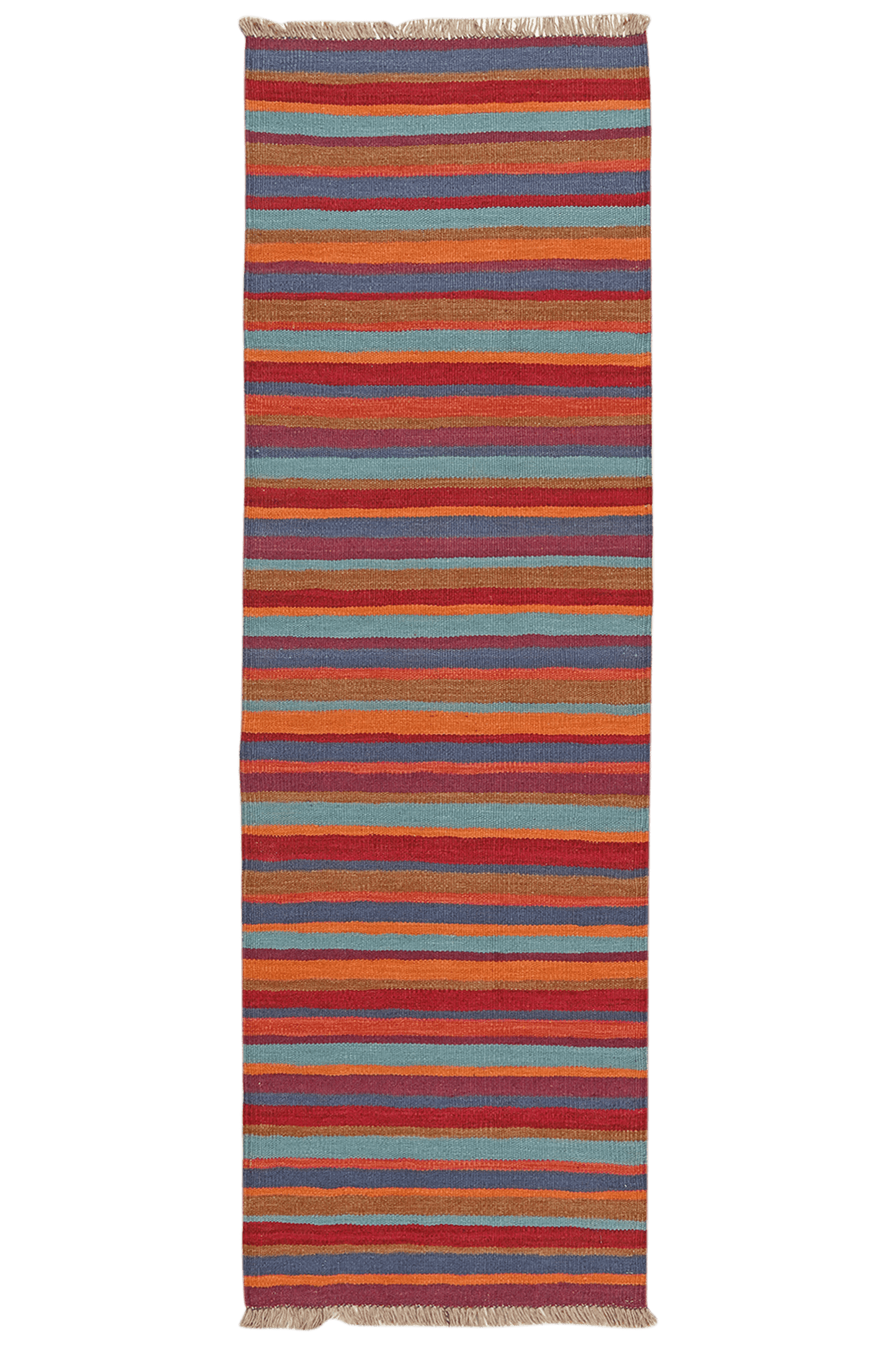 Kelim Gashgai — Handmade, 61x190 cm, Multicolor, 100% Virgin Wool | Main view