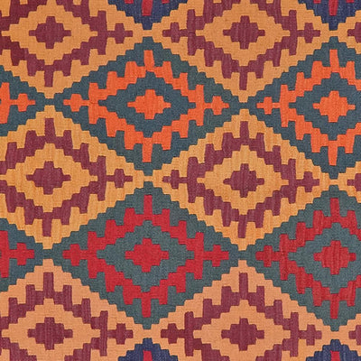 Kelim Gashgai — Handmade, 130x177 cm, Multicolor, 100% Virgin Wool | View 4