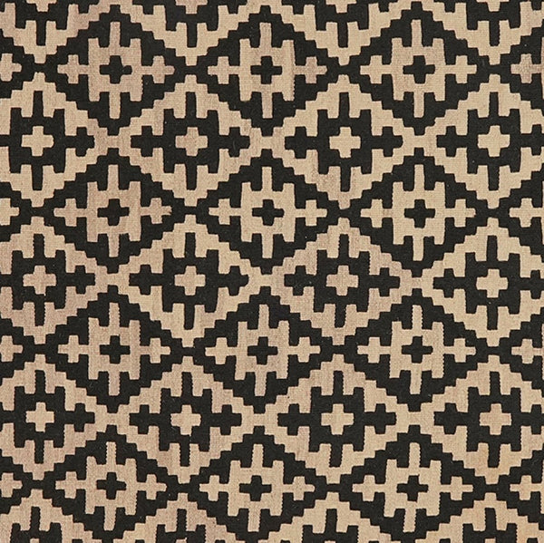 Kelim Gashgai — Handmade, 121x184 cm, Black, 100% Virgin Wool | View 4