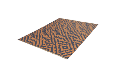 Kelim Gashgai — Handmade, 153x197 cm, Beige, 100% Virgin Wool | View 5