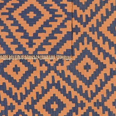 Kelim Gashgai — Handmade, 153x197 cm, Beige, 100% Virgin Wool | View 6