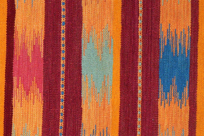 Kelim Gashgai — Handmade, 66x212 cm, Multicolor, 100% Virgin Wool | View 5