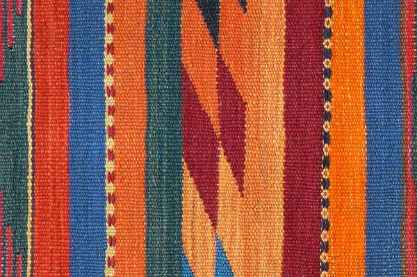 Kelim Gashgai — Handmade, 61x191 cm, Multicolor, 100% Virgin Wool | View 5