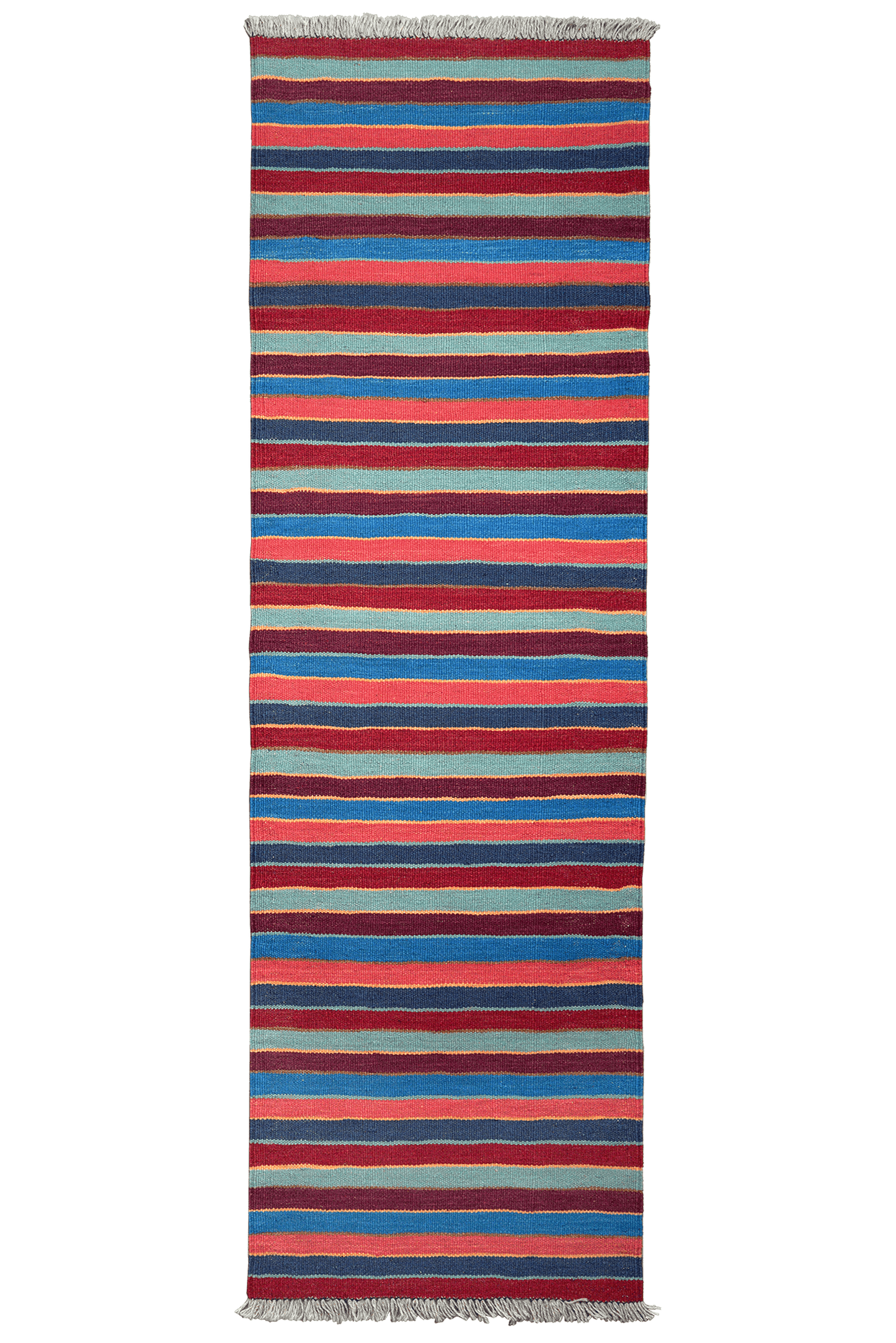 Kelim Gashgai — Handmade, 60x199 cm, Multicolor, 100% Virgin Wool | Main view