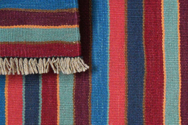 Kelim Gashgai — Handmade, 60x199 cm, Multicolor, 100% Virgin Wool | View 6