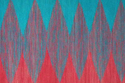 Kelim Gashgai — Handmade, 65x210 cm, Multicolor, 100% Virgin Wool | View 5