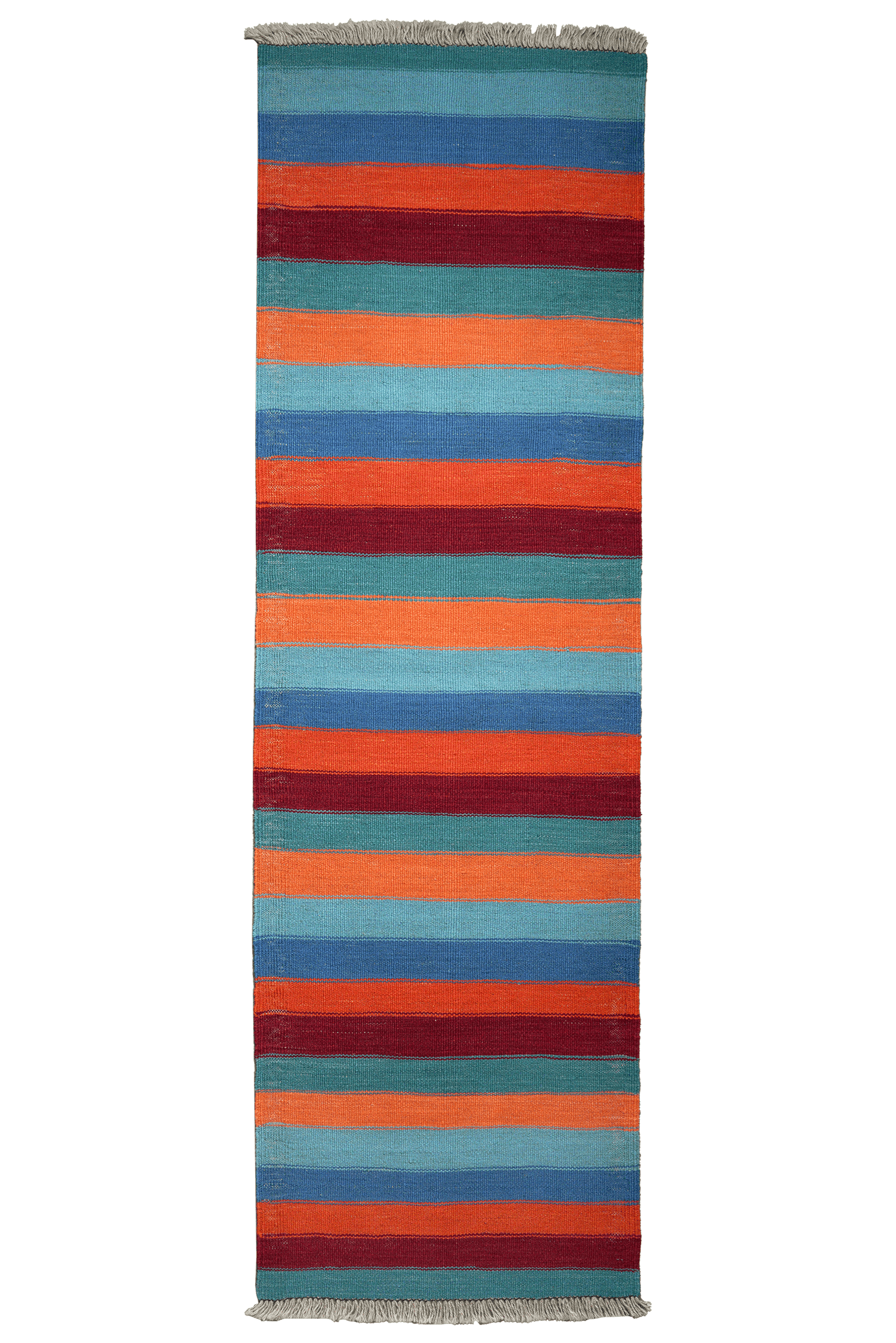 Kelim Gashgai — Handmade, 61x198 cm, Multicolor, 100% Virgin Wool | Main view