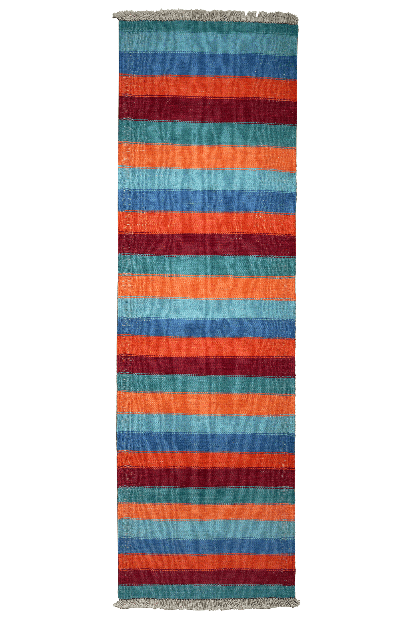 Kelim Gashgai — Handmade, 61x198 cm, Multicolor, 100% Virgin Wool | Main view