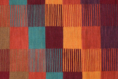 Kelim Gashgai — Handmade, 61x251 cm, Multicolor, 100% Virgin Wool | View 5