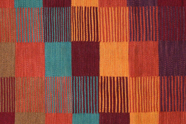 Kelim Gashgai — Handmade, 61x251 cm, Multicolor, 100% Virgin Wool | View 5