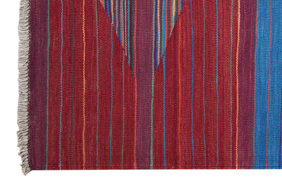 Kelim Gashgai — Handmade, 101x149 cm, Multicolor, 100% Virgin Wool | View 3