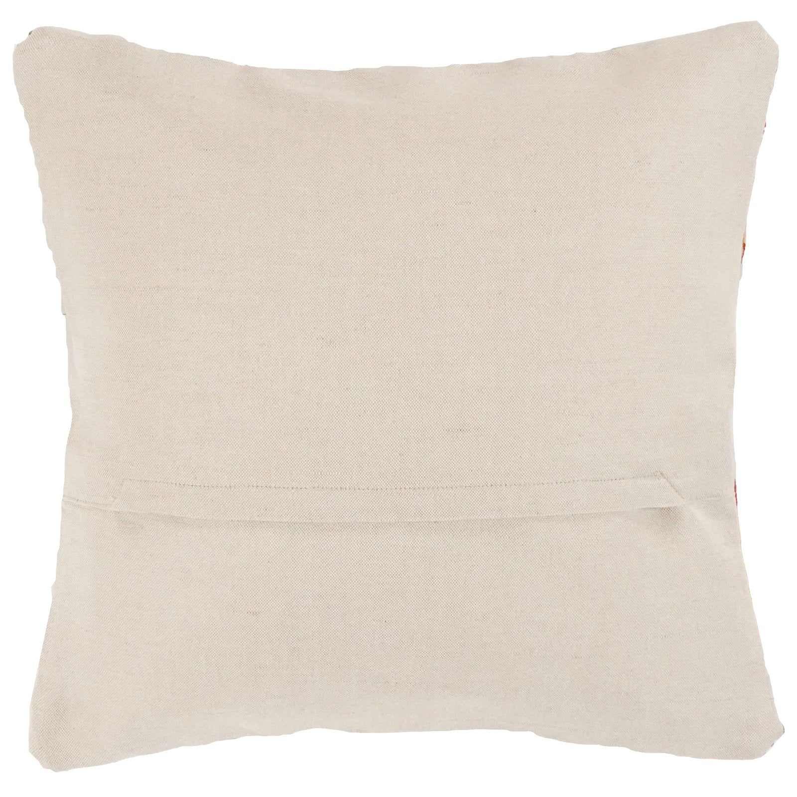 Kelim Kissen — Handmade, 45x45 cm, Multicolor, 100% Virgin Wool | View 3
