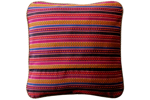 Kelim Kissen — Handmade, 50x50 cm, Multicolor, 100% Virgin Wool | View 3