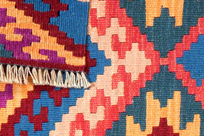 Kelim Gashgai — Handmade, 61x94 cm, Multicolor, 100% Virgin Wool | View 6