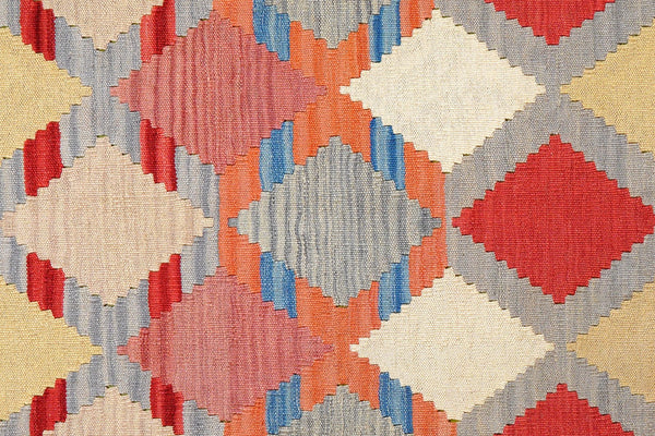 Kelim Gashgai — Handmade, 156x207 cm, Multicolor, 100% Virgin Wool | View 5