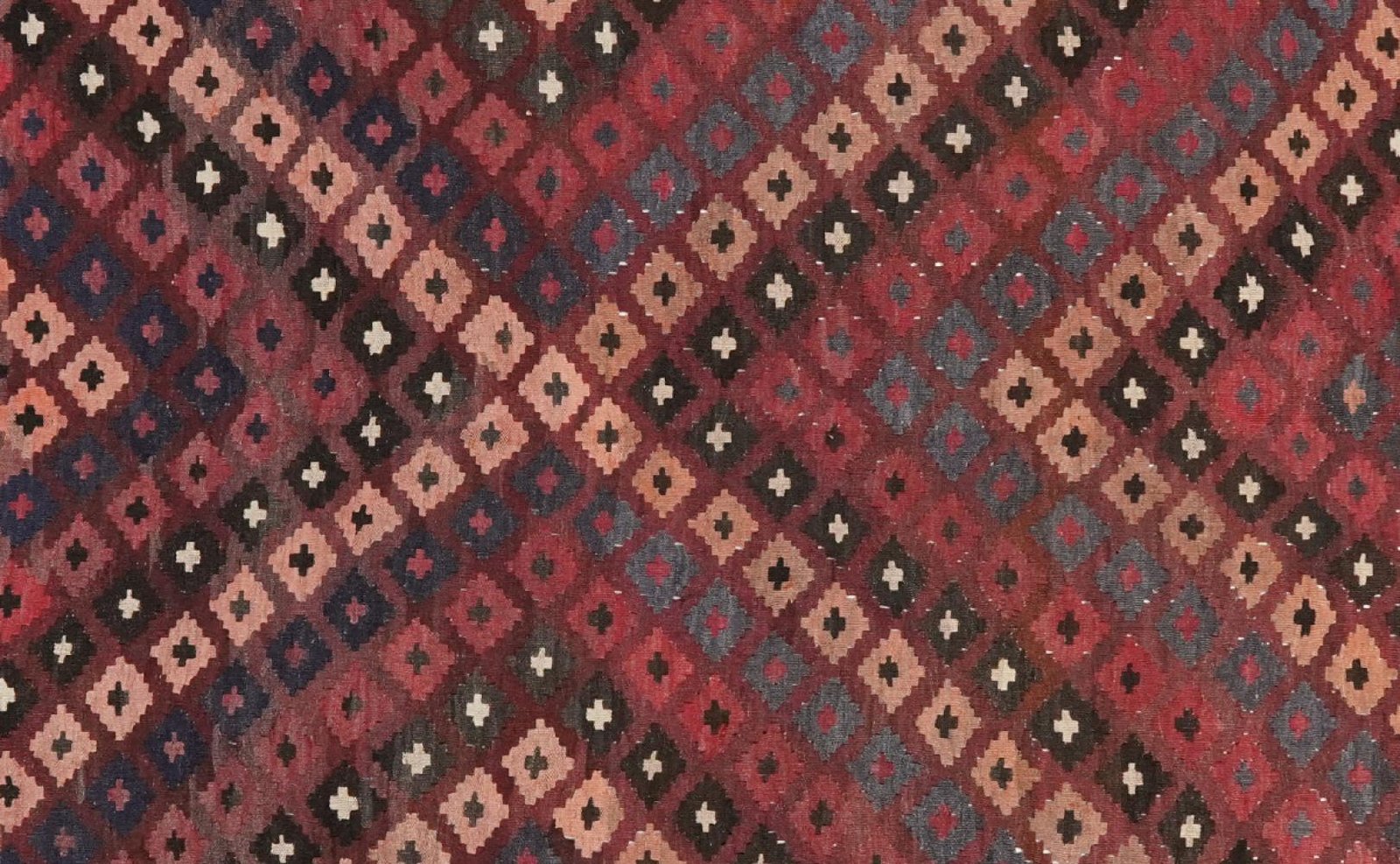 Kelim Belutch — Handmade, 277x414 cm, Brown, 100% Virgin Wool | View 4