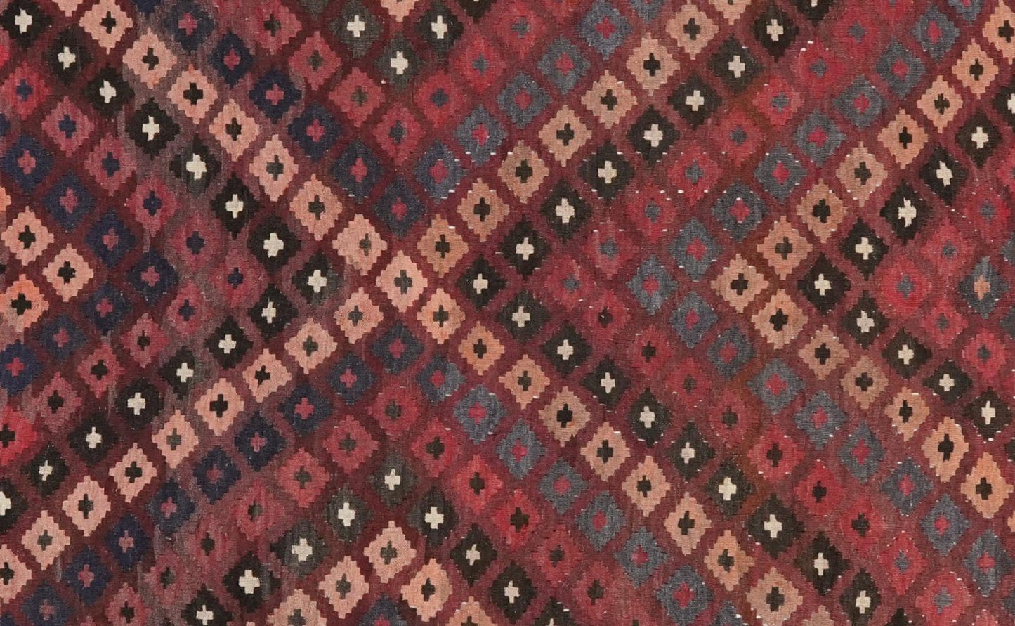 Kelim Belutch — Handmade, 277x414 cm, Brown, 100% Virgin Wool | View 4