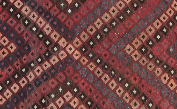 Kelim Belutch — Handmade, 277x414 cm, Brown, 100% Virgin Wool | View 4