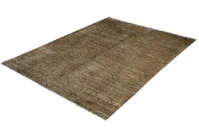 Gabbeh Basi — Hand-knotted, 209x288 cm, Grey, 100% Virgin Wool | View 5