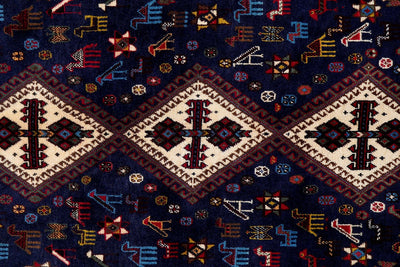 Afshar — Hand-knotted, 167x245 cm, Multicolor, 100% Virgin Wool | View 6