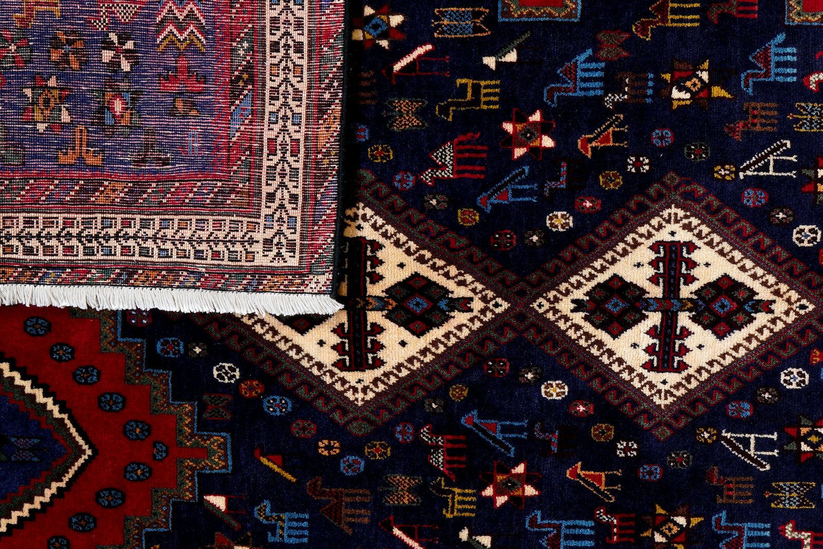Afshar — Hand-knotted, 167x245 cm, Multicolor, 100% Virgin Wool | View 7