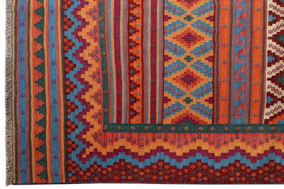 Sumak Sirdjan — Handmade, 156x229 cm, Multicolor, 100% Virgin Wool | View 3
