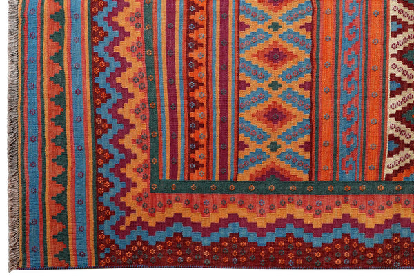 Sumak Sirdjan — Handmade, 156x229 cm, Multicolor, 100% Virgin Wool | View 3