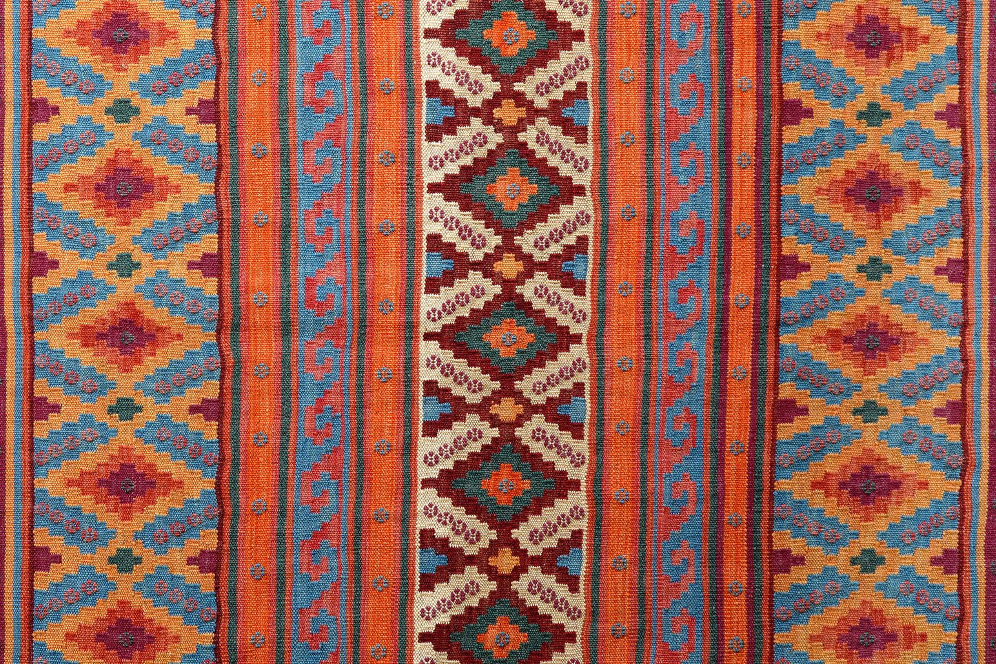 Sumak Sirdjan — Handmade, 156x229 cm, Multicolor, 100% Virgin Wool | View 5