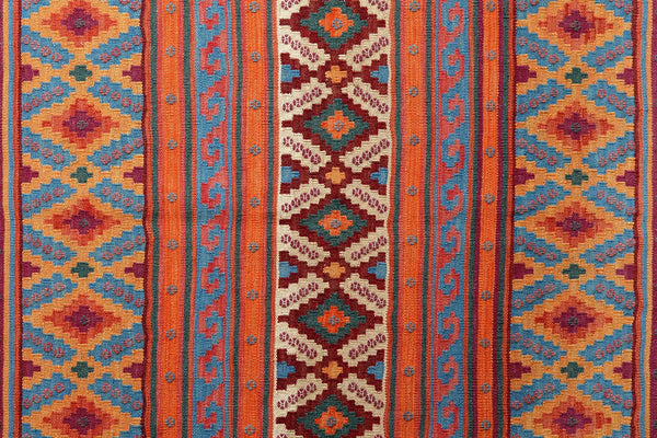 Sumak Sirdjan — Handmade, 156x229 cm, Multicolor, 100% Virgin Wool | View 5