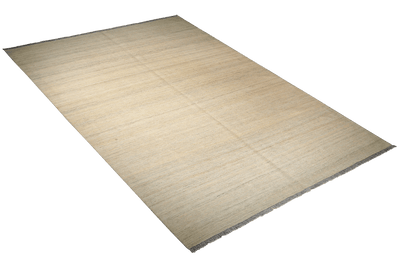 Kelim Gashgai — Handmade, 189x298 cm, Beige, 100% Virgin Wool | View 4
