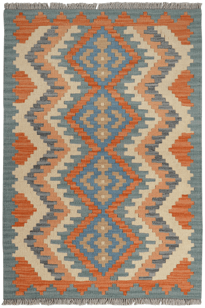 Kelim Gashgai — Handmade, 83x120 cm, Multicolor, 100% Virgin Wool | Main view
