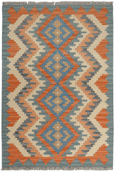 Kelim Gashgai — Handmade, 83x120 cm, Multicolor, 100% Virgin Wool | Main view