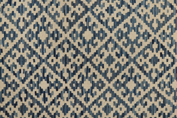Kelim Gashgai — Handmade, 178x230 cm, Blue, 100% Virgin Wool | View 5