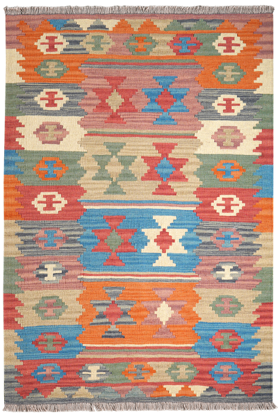 Kelim Gashgai — Handmade, 103x150 cm, Multicolor, 100% Virgin Wool | Main view