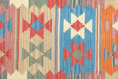 Kelim Gashgai — Handmade, 103x150 cm, Multicolor, 100% Virgin Wool | View 5