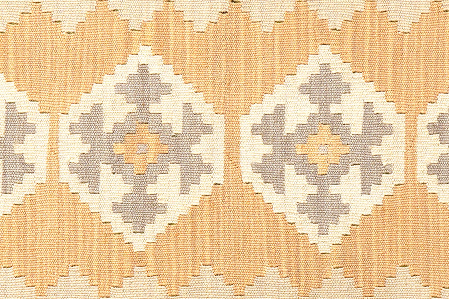 Kelim Gashgai — Handmade, 84x193 cm, Yellow, 100% Virgin Wool | View 5