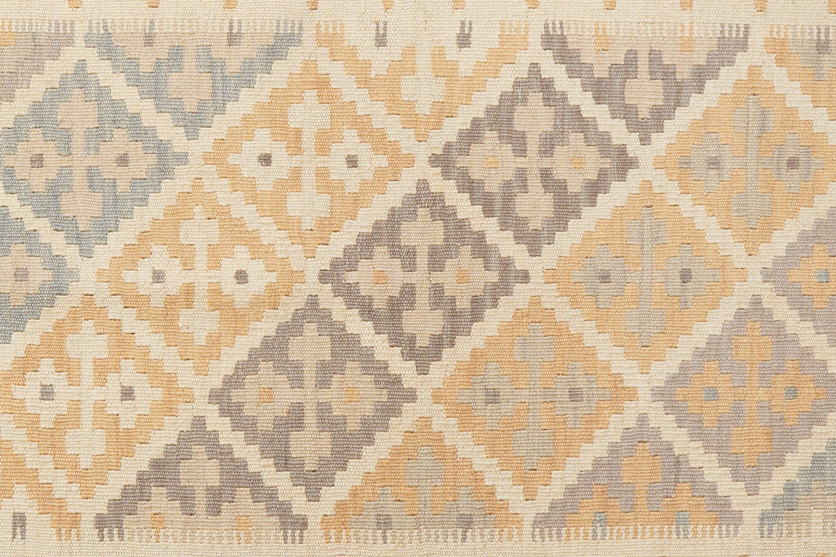 Kelim Gashgai · Handgewebt – Beige, 176x124 cm, 100% Schurwolle | Ansicht 5