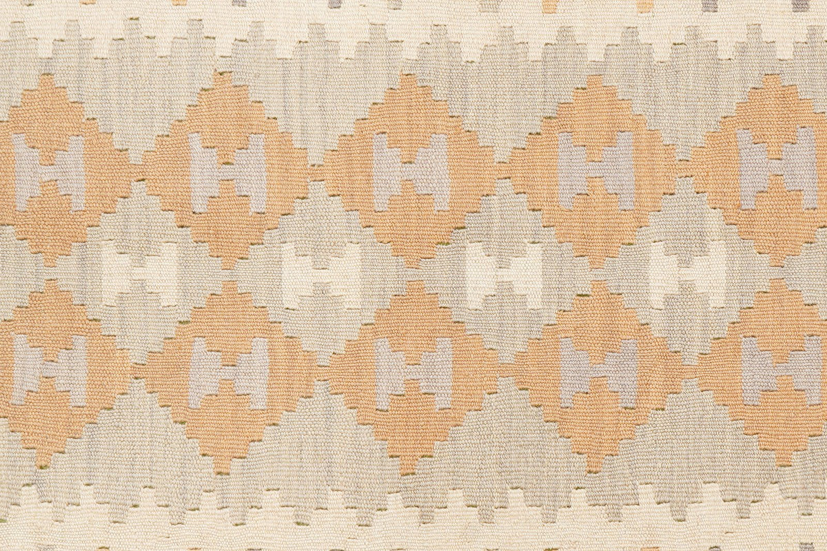Kelim Gashgai · Handgewebt – Grau, 170x119 cm, 100% Schurwolle | Ansicht 5