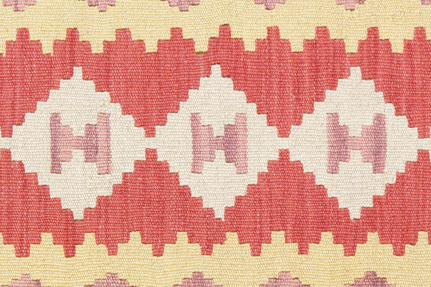 Kelim Gashgai — Handmade, 62x191 cm, Red, 100% Virgin Wool | View 5