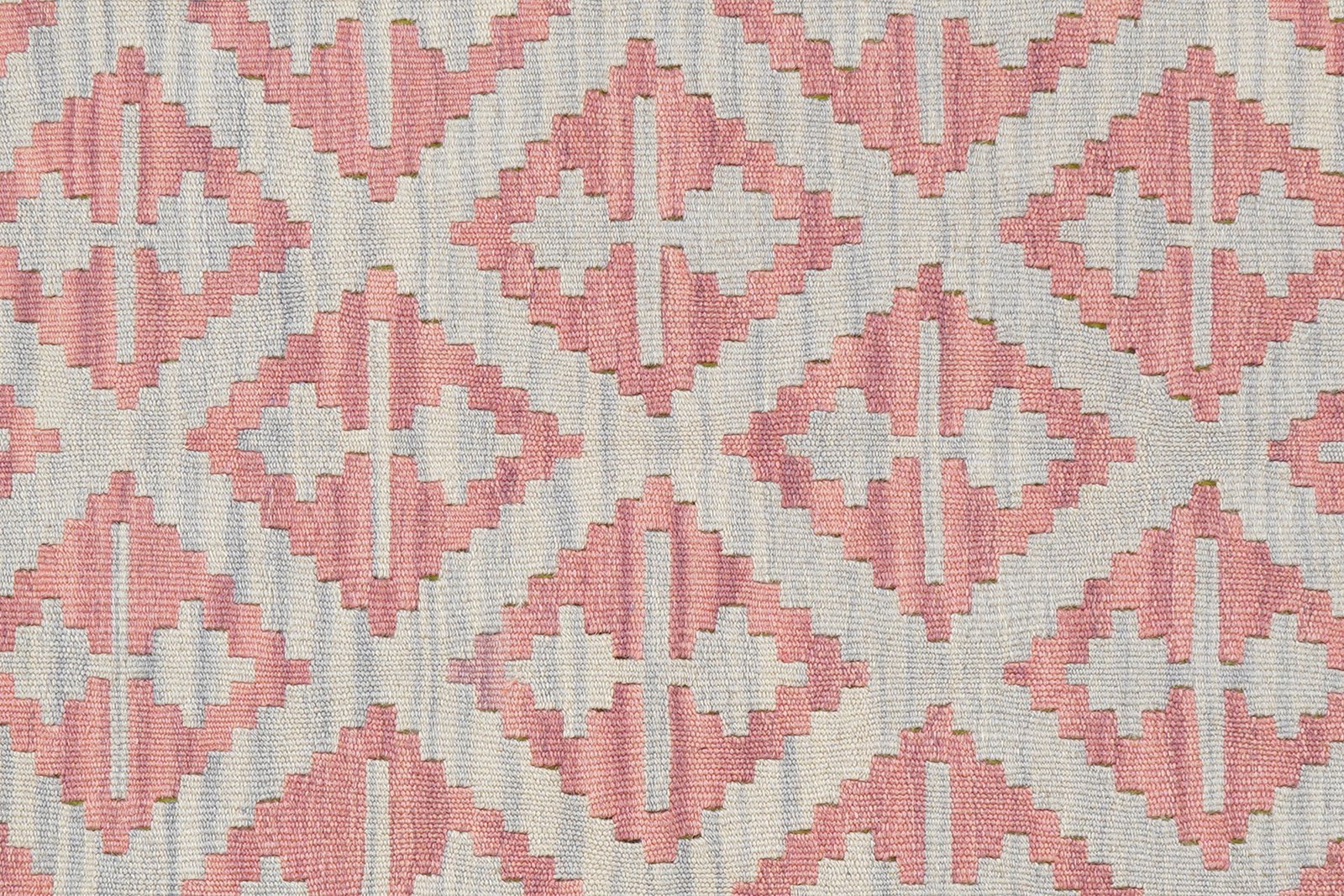 Kelim Gashgai — Handmade, 101x145 cm, Grey, 100% Virgin Wool | View 5
