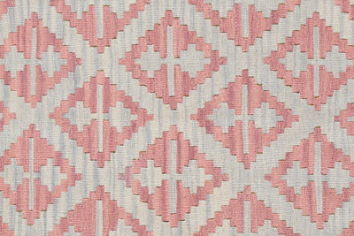 Kelim Gashgai — Handmade, 101x145 cm, Grey, 100% Virgin Wool | View 5
