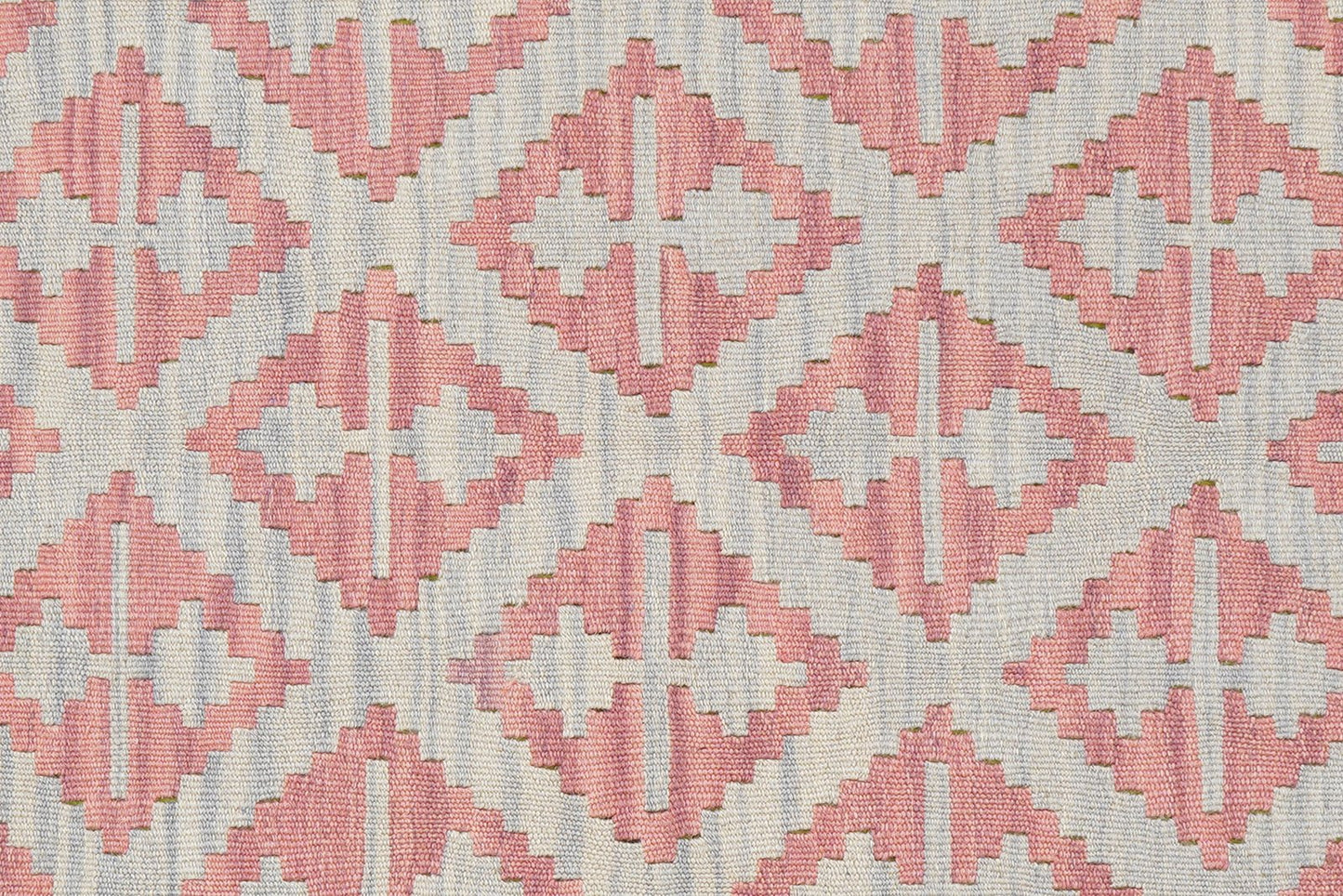 Kelim Gashgai — Handmade, 101x145 cm, Grey, 100% Virgin Wool | View 5