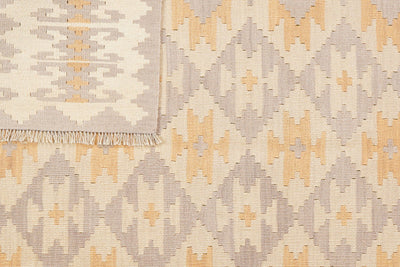 Kelim Gashgai · Handgewebt – Grau, 230x171 cm, 100% Schurwolle | Ansicht 6