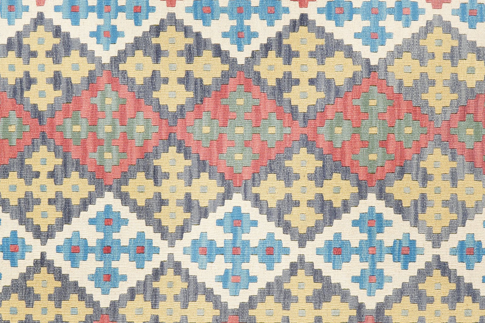 Kelim Gashgai — Handmade, 156x201 cm, Multicolor, 100% Virgin Wool | View 5