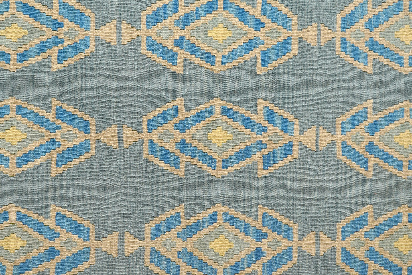 Kelim Gashgai — Handmade, 176x241 cm, Green, 100% Virgin Wool | View 5